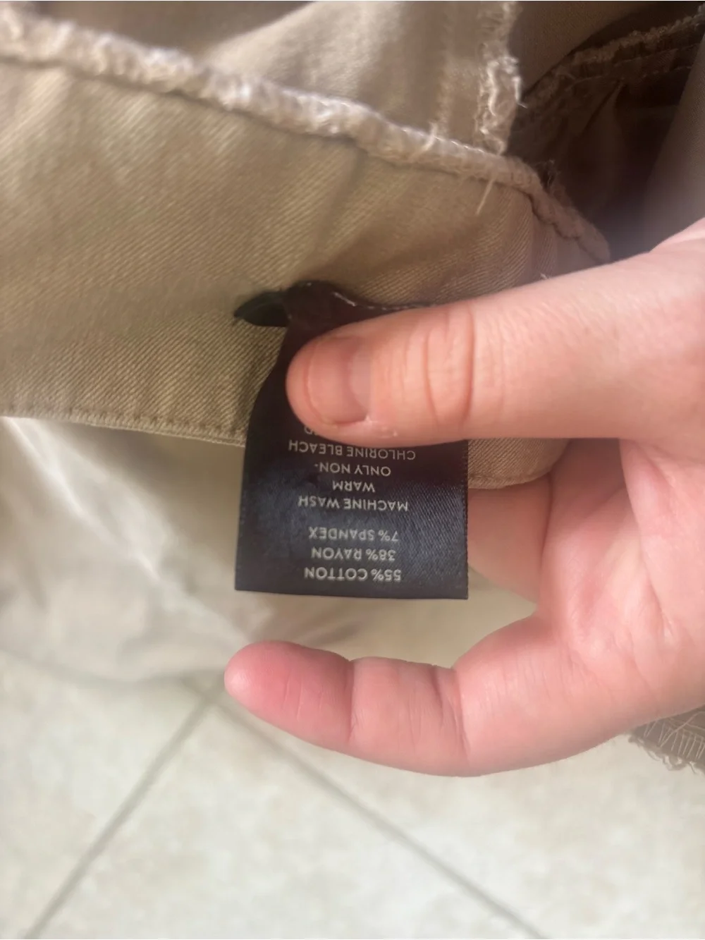 Ann Taylor women’s Straight-Leg curvy Pants - Light Brown
